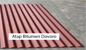 atap gelombang bitumen Dovoro